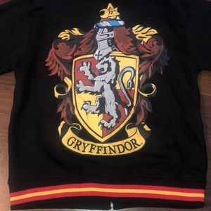 Warner Brothers Harry Potter zip-hooded sweatshirt-No stains pulls S-FREE Ship